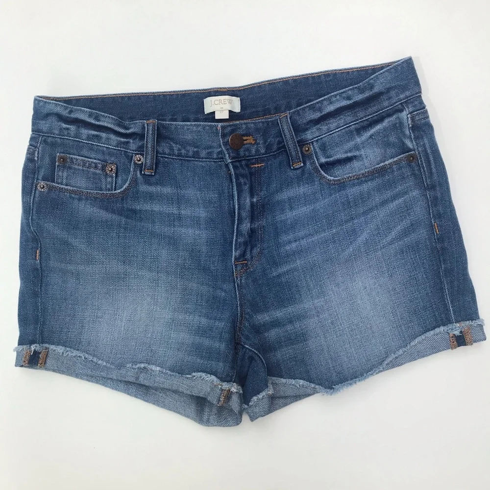 J.Crew | High Rise Denim Shorts